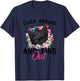 Cluck Around And Find Out Funny Chicken Rooster Women Girls T-Shirt - T-Shirt | Navy