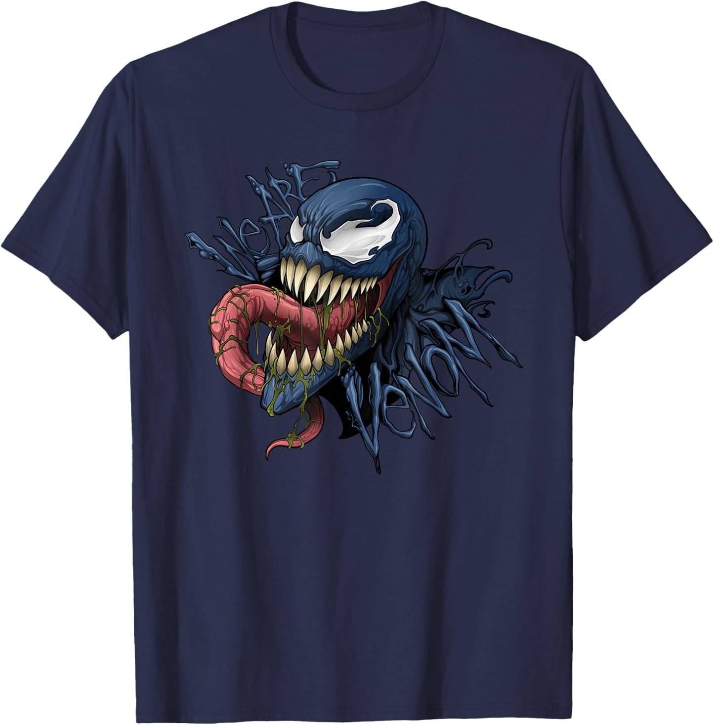 Marvel We are Venom Eddie Brock T-Shirt - T-Shirt | Navy