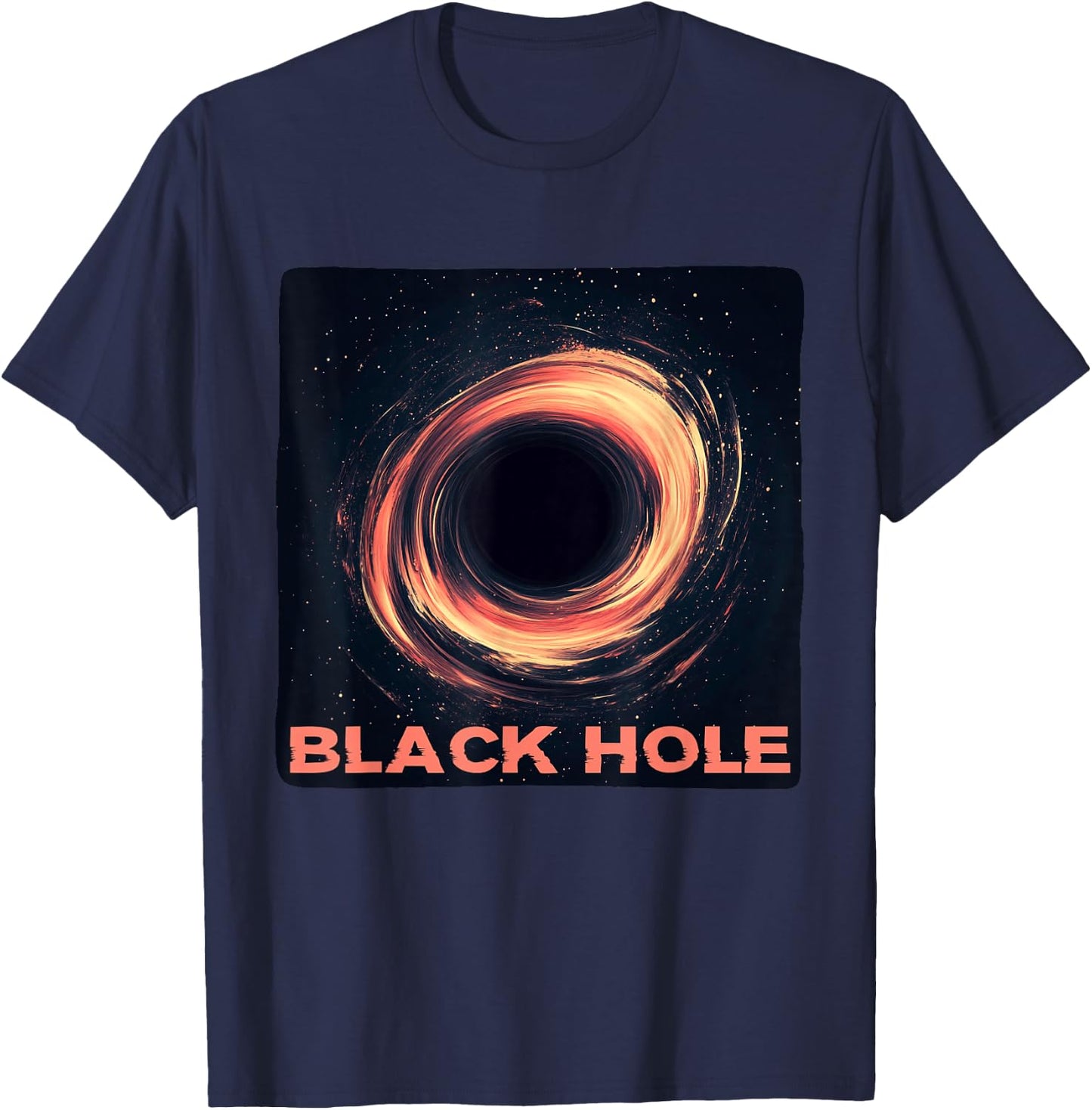 Nice Black Hole for Adults and Kids T-Shirt - T-Shirt | Navy