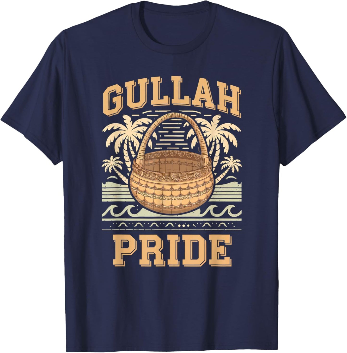 Gullah Culture – Celebrating Lowcountry Heritage T-Shirt - T-Shirt | Navy