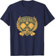 Florida Pickleball Shirt State Paddle Sport Pickleballer T-Shirt - T-Shirt | Navy