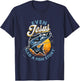 Even Jesus Had A Fish Story Fun Fishing Fishermen Christian T-Shirt - T-Shirt | Navy
