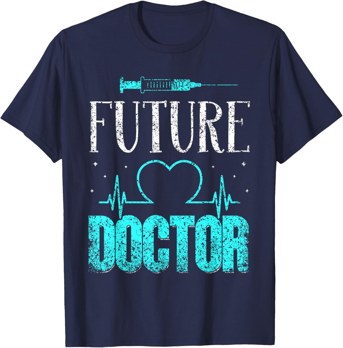 Future Doctor Medicine Med School Study Medical Student T-Shirt - T-Shirt | Navy
