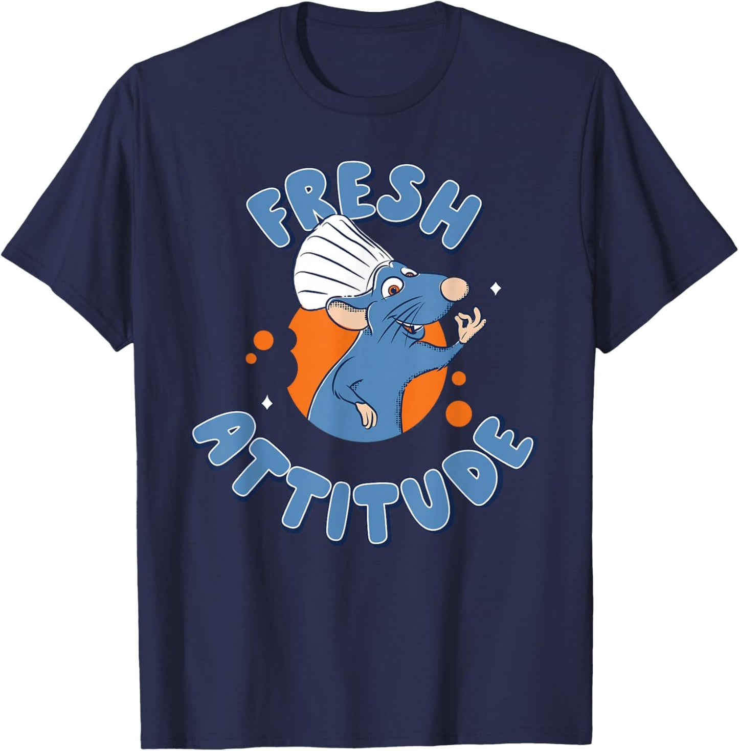 Disney and Pixar's Ratatouille Chef Remy Fresh Attitude T-Shirt - T-Shirt | Navy