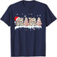 Mama Christmas Tree Cake Baker Santa Costume Family Group T-Shirt - T-Shirt | Navy