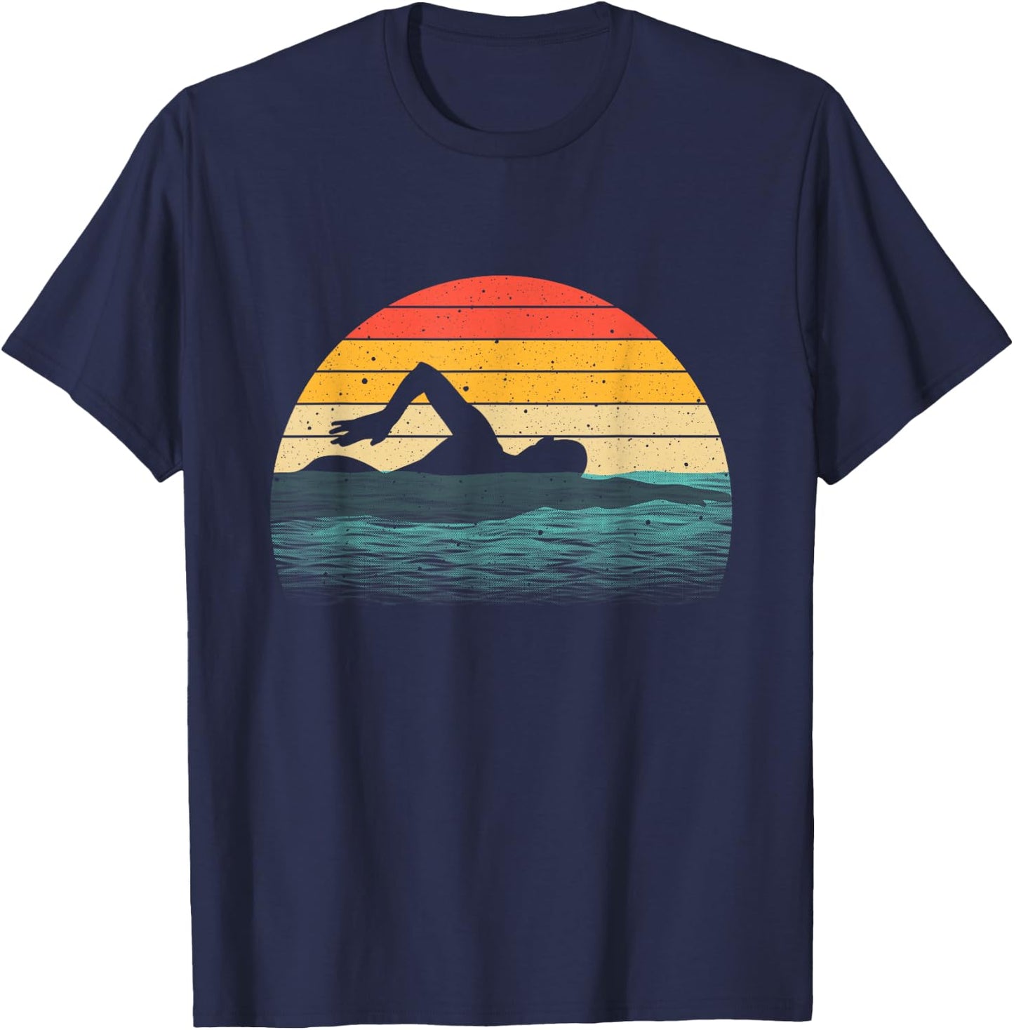 Swimming Gift Women Boys Girls Swimmer Swim Coach T-Shirt - T-Shirt | Navy