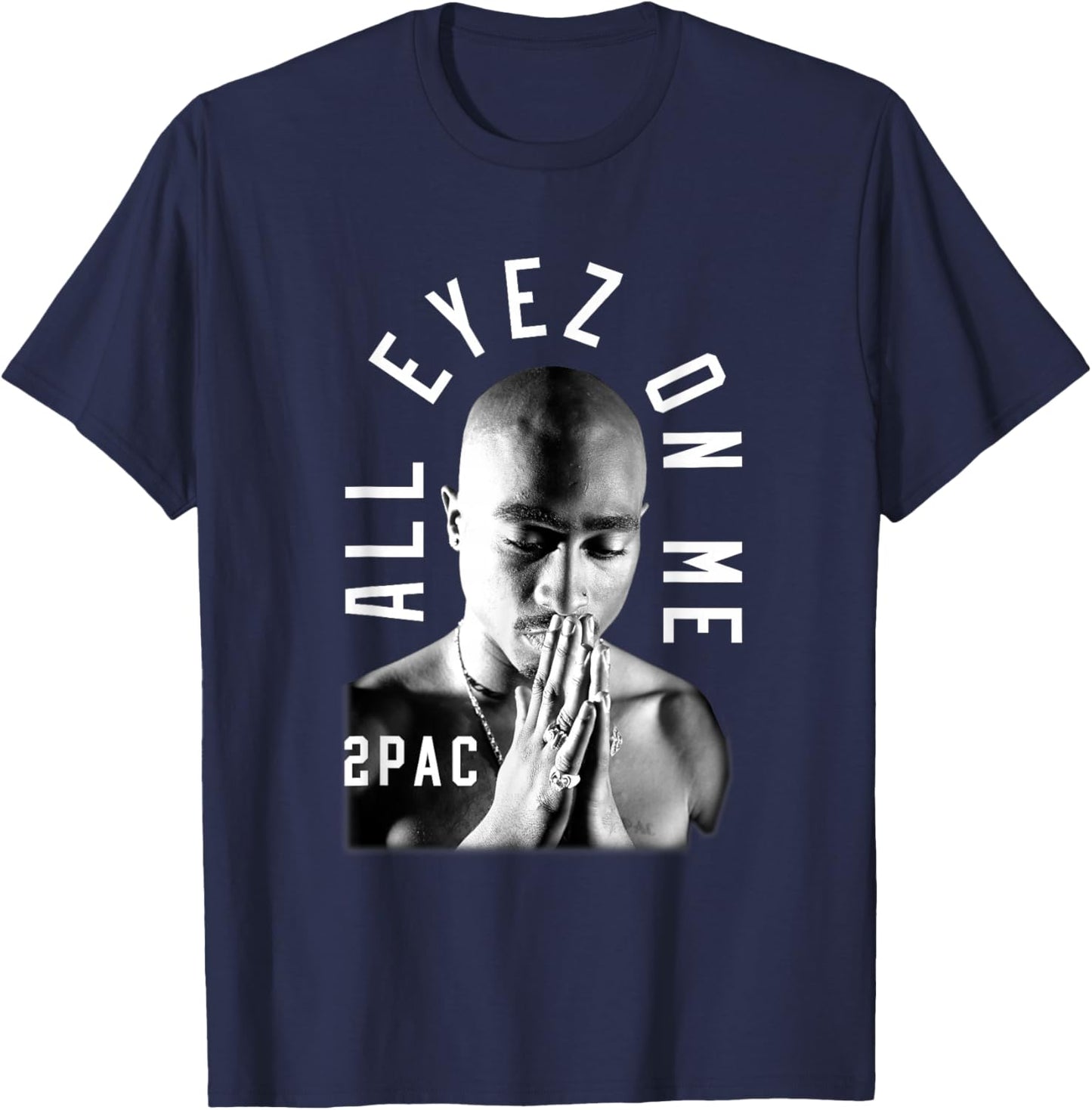 Tupac Me Against The World T-Shirt - T-Shirt | Navy