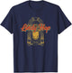 Jukebox Lindy Hop Dancer Design T-Shirt - T-Shirt | Navy