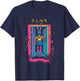 Creepy Girl Bunny Grunge Slasher Pastel Goth Anime Horror T-Shirt - T-Shirt | Navy
