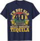 40 Years Old Tequila Mexican 40th Birthday Tequila Drinker T-Shirt - T-Shirt | Navy