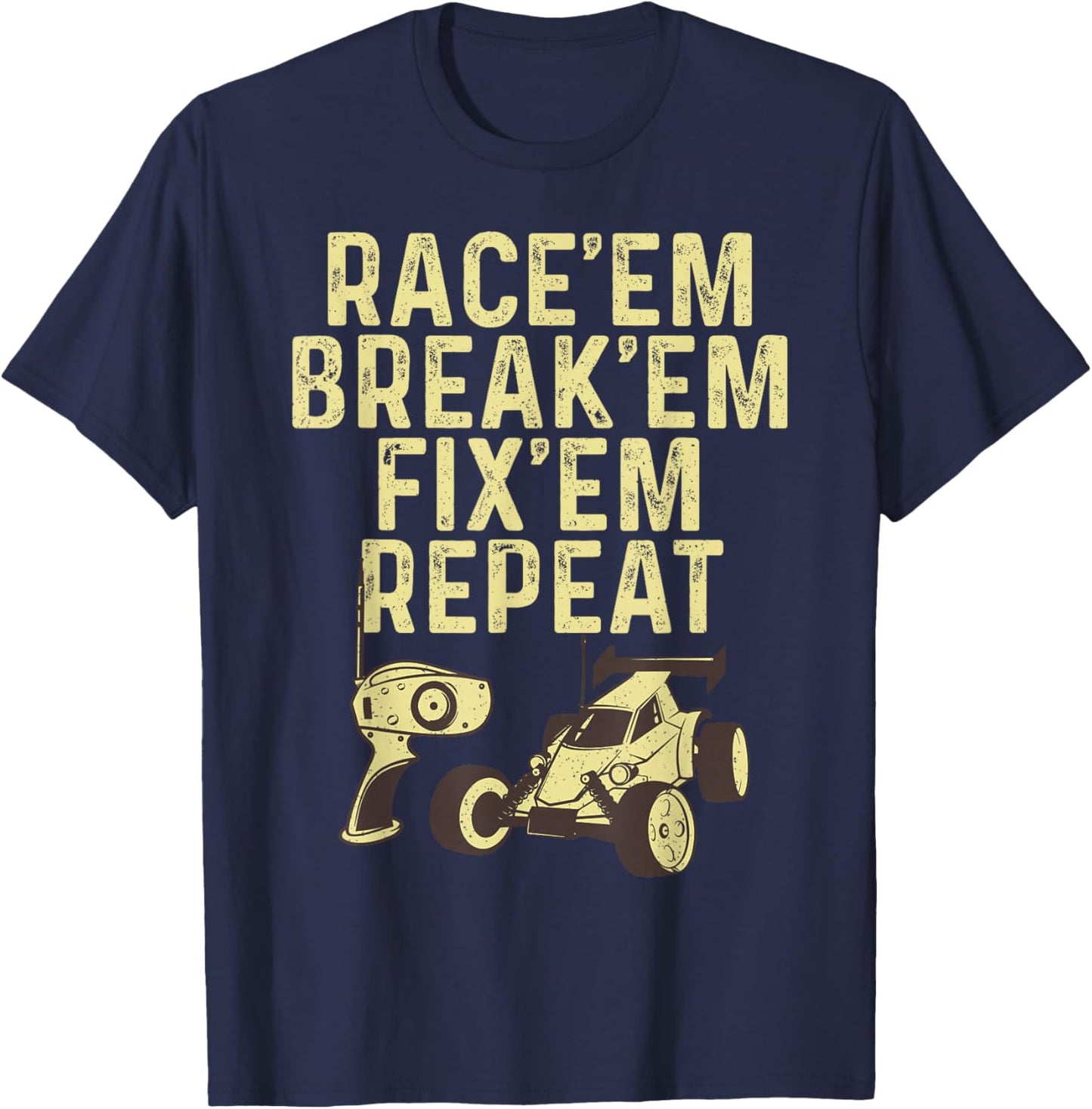 Cool RC Car Design Women RC Car Racing Race Lover T-Shirt - T-Shirt | Navy