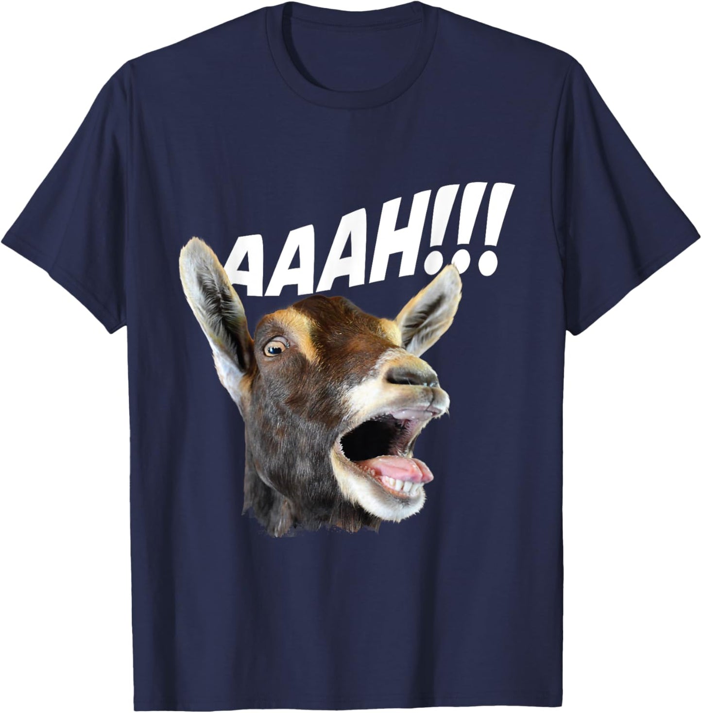 Aaah - Goat Whisperer Rancher Farm Animal Farmer Halloween T-Shirt - T-Shirt | Navy