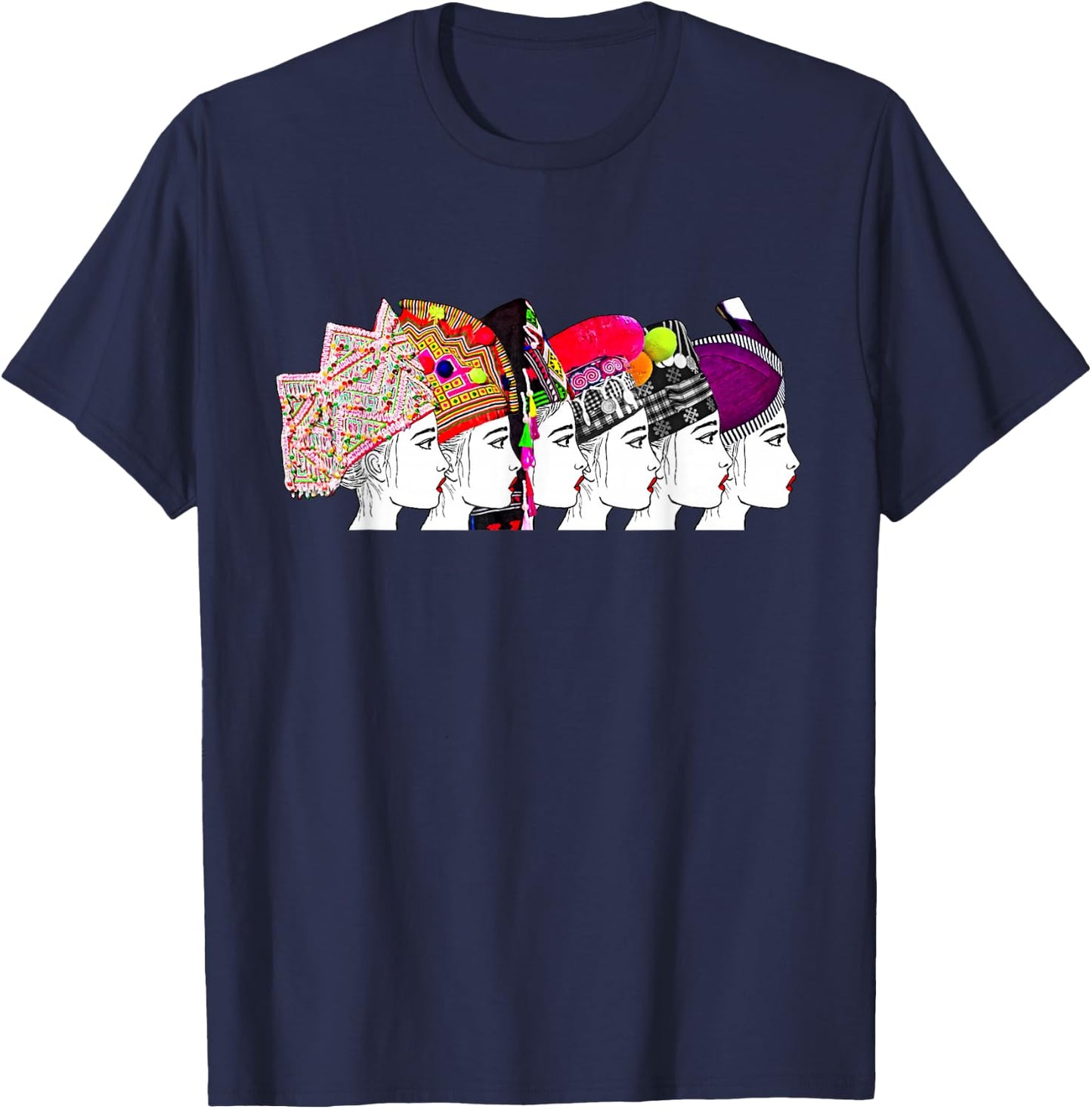 Hmong 6 Sisters forever T-Shirt - T-Shirt | Navy