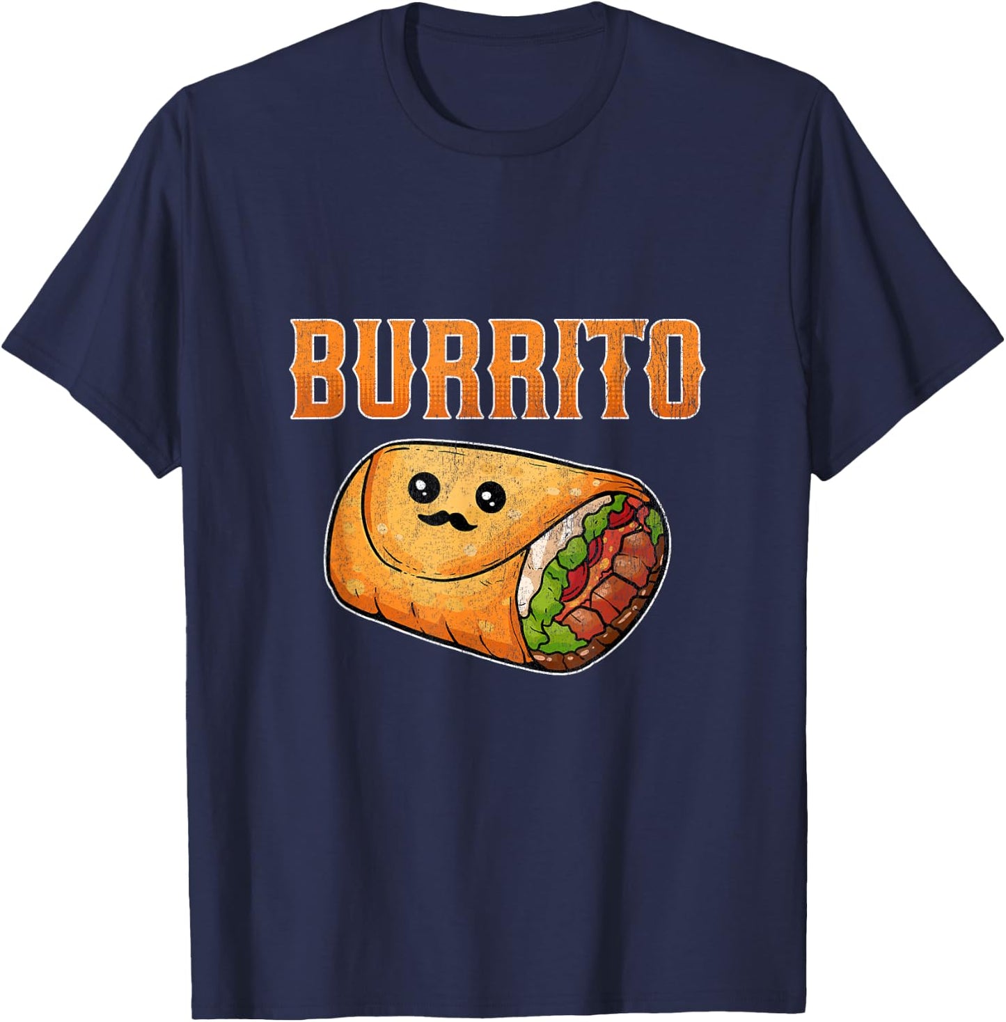 Taco Family Mexican Burrito Dads T-Shirt - T-Shirt | Navy