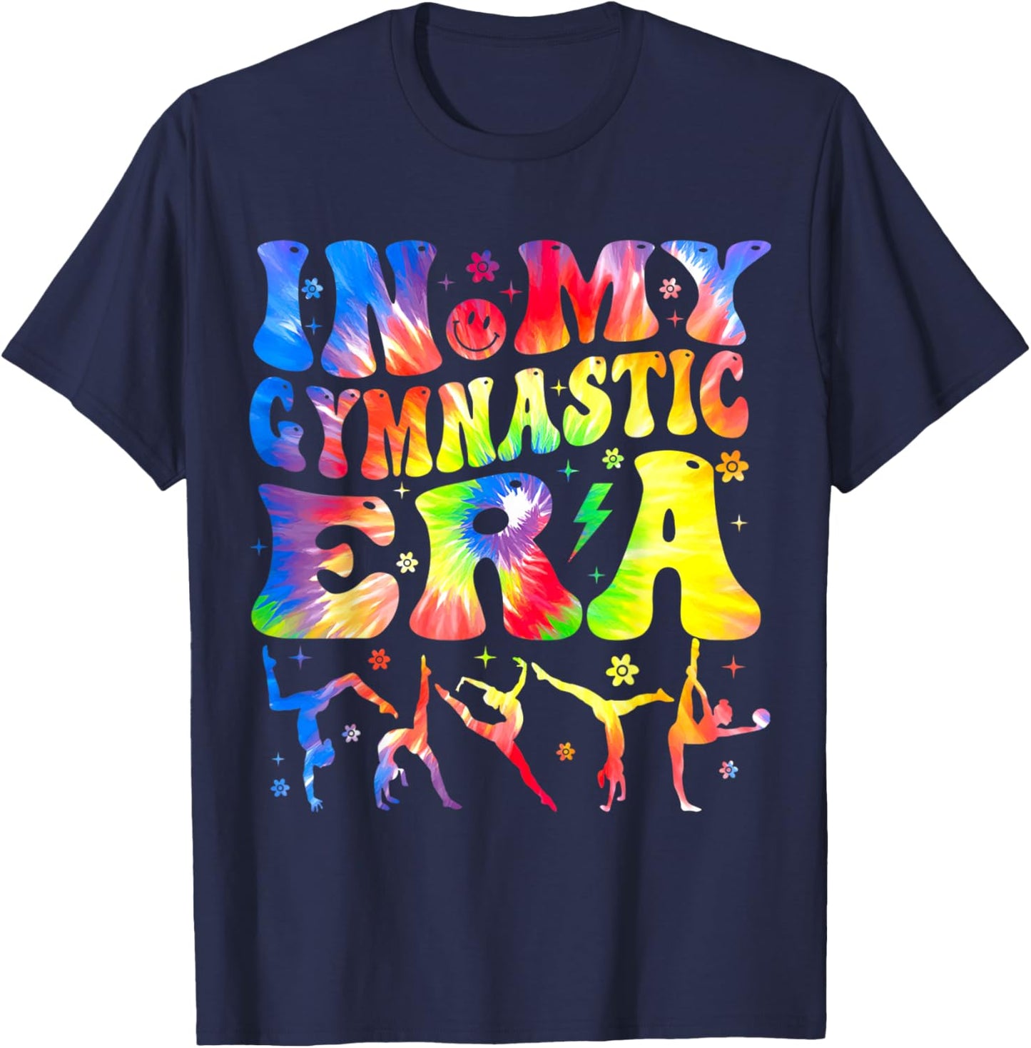 Trendy In My Gymnastics Era Funny Gymnast Gymnastic T-Shirt - T-Shirt | Navy