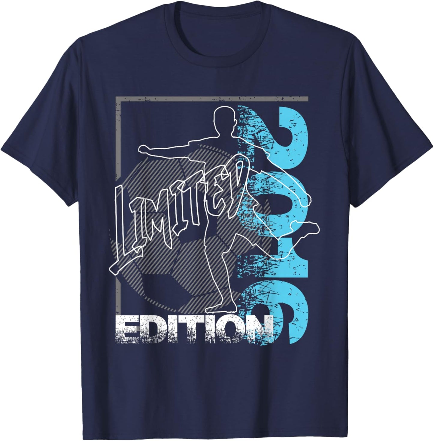 Limited Edition 2016 Limited Edition Football Birthday 2016 T-Shirt - T-Shirt | Navy
