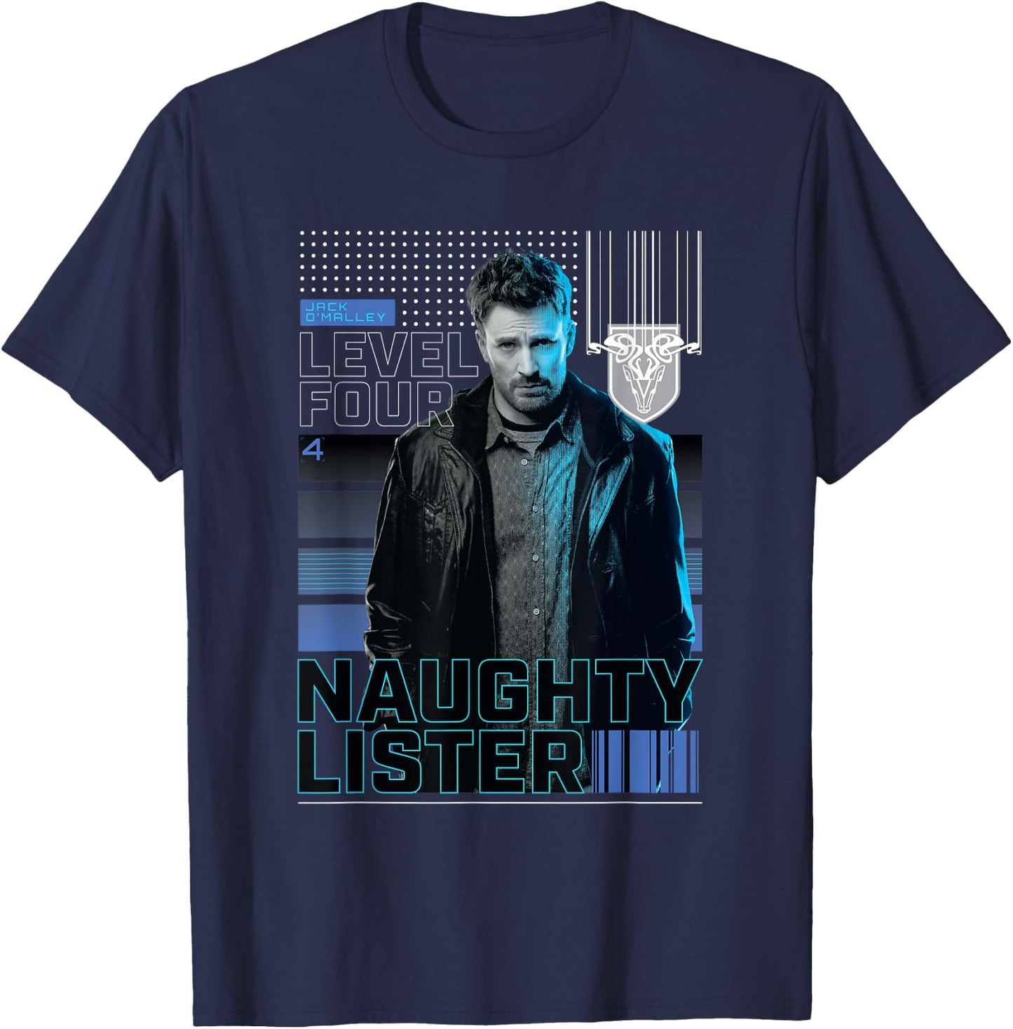 Red One - Naughty Lister T-Shirt - T-Shirt | Navy
