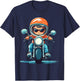 Boys Motorcycle T-Shirt - T-Shirt | Navy