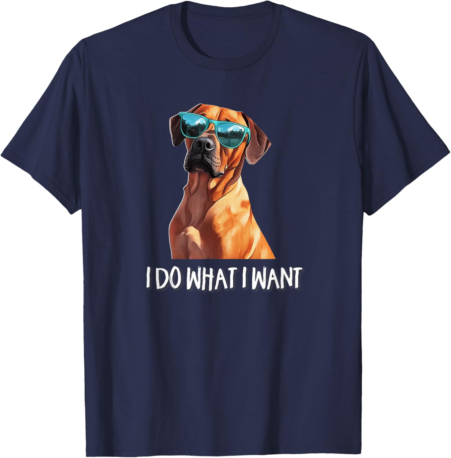 Kids Funny Do What I Want Rhodie Lover T-Shirt - T-Shirt | Navy