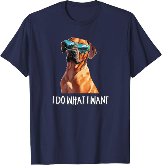 Kids Funny Do What I Want Rhodie Lover T-Shirt - T-Shirt | Navy
