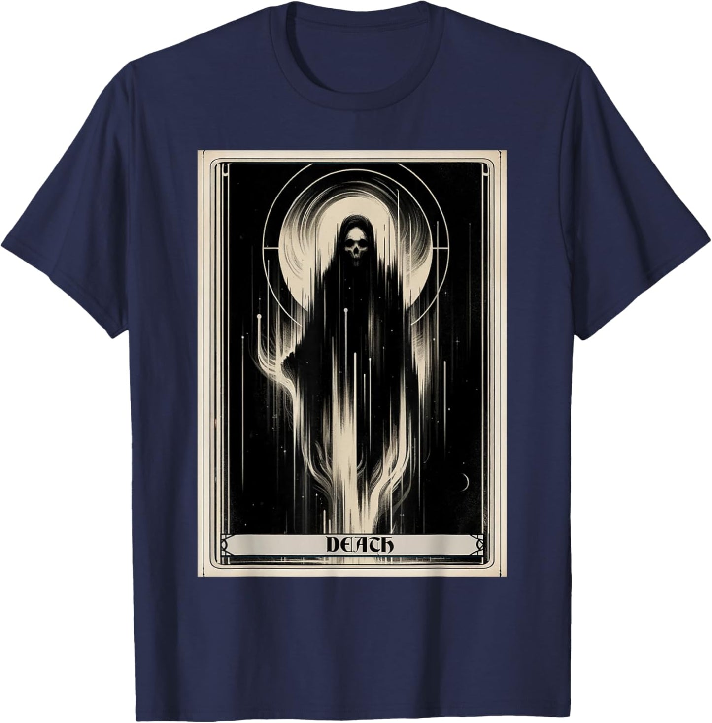 Tarot Card Death T-Shirt - T-Shirt | Navy
