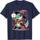 Halloween wizard funny dinosaur T-Shirt - T-Shirt | Navy