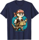 Otter Pirate's Treasure Hunt T-Shirt - T-Shirt | Navy