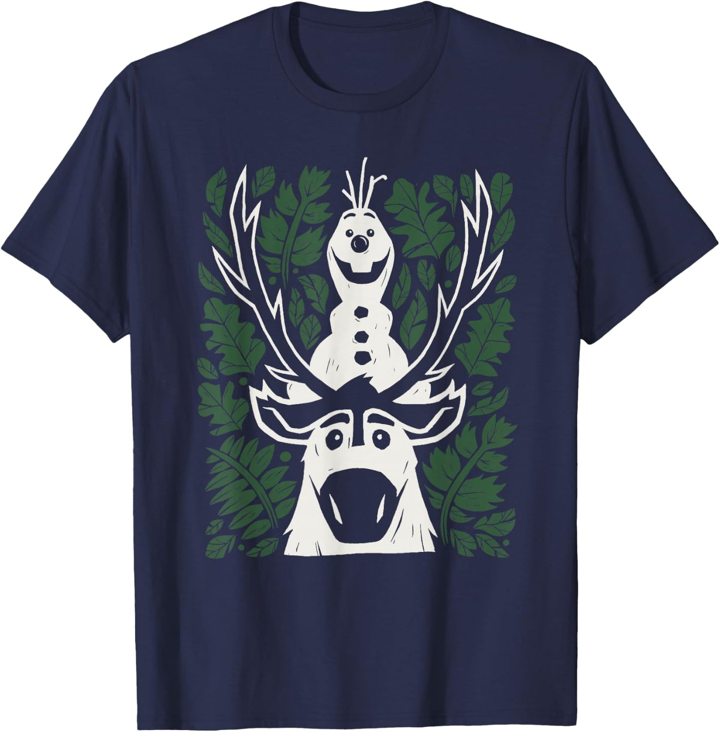 Disney Frozen 2 Sven and Olaf T-Shirt - T-Shirt | Navy
