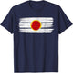 Tripundra Lord Shiva Circle Hindu Third Three Lines Eye T-Shirt - T-Shirt | Navy