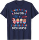 Caring For The Cutest Firecrackers Nicu Nurse 4Th Of July Men T-Shirt - T-Shirt | Navy