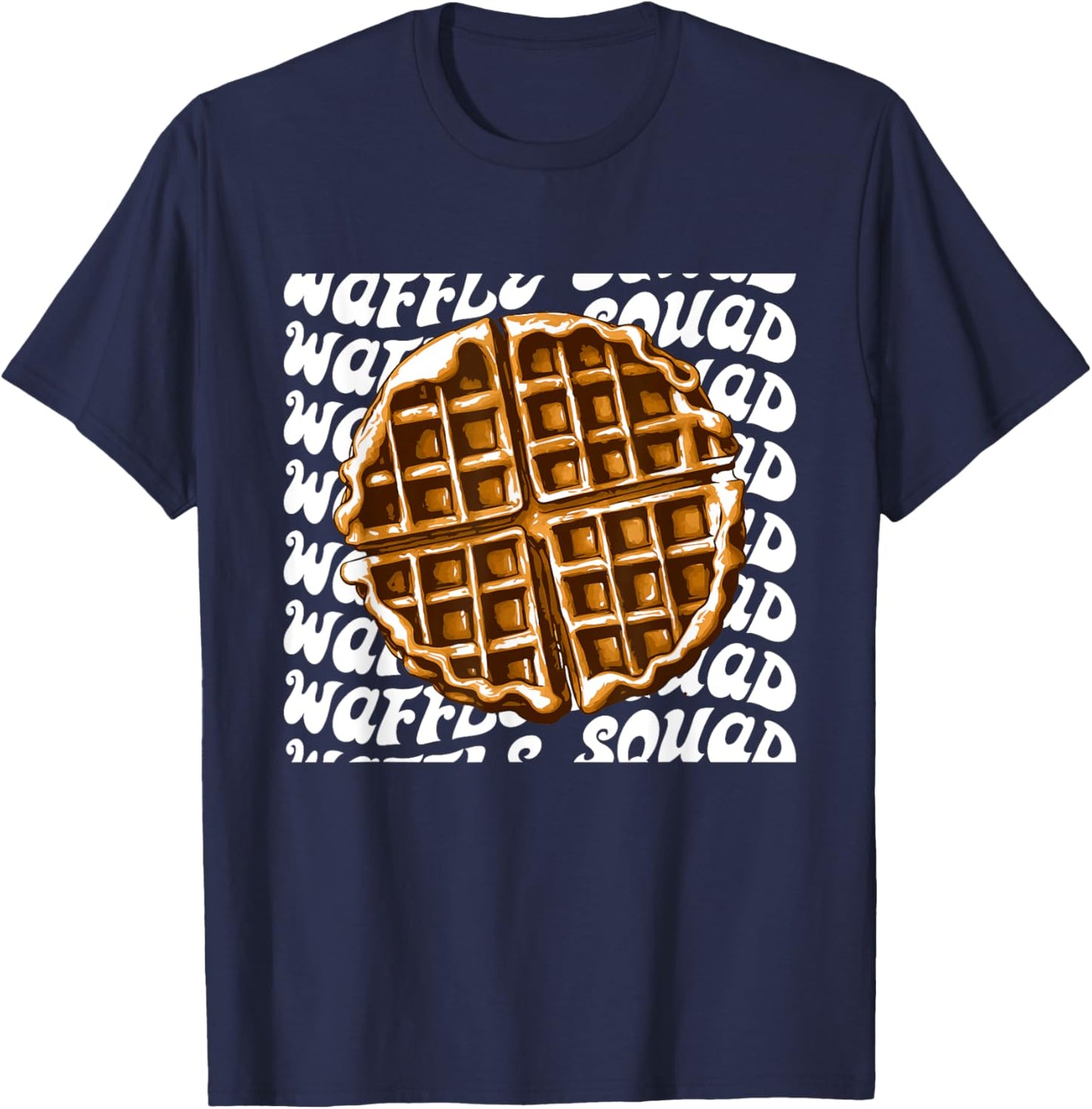 Waffle Squad Hobby Chef Waffle Gourmet T-Shirt - T-Shirt | Navy