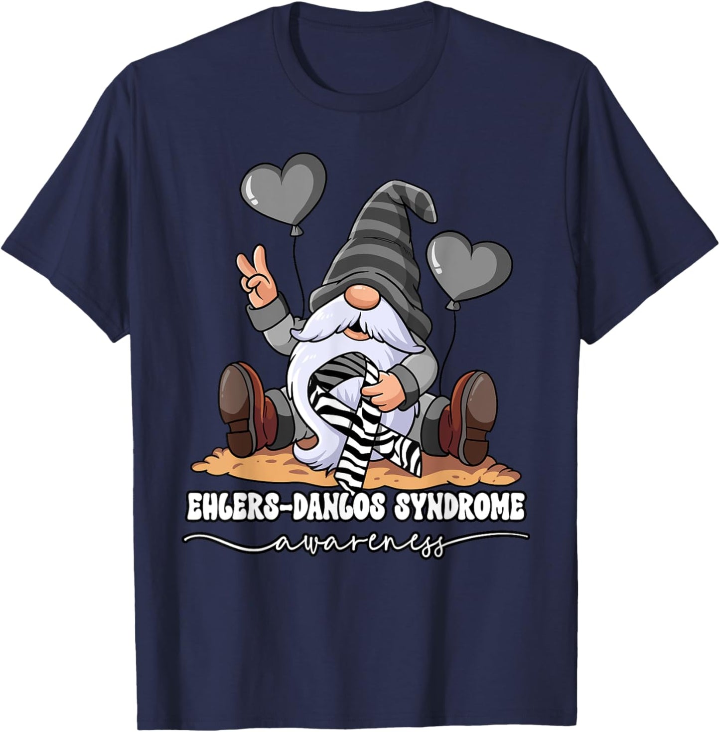 Ehlers-Danlos Syndrome Awareness T-Shirt - T-Shirt | Navy