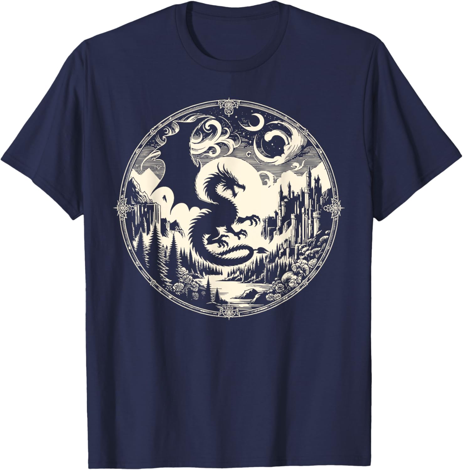 Role Playing Game RPG D20 Tabletop Funny RPG Gamer T-Shirt - T-Shirt | Navy