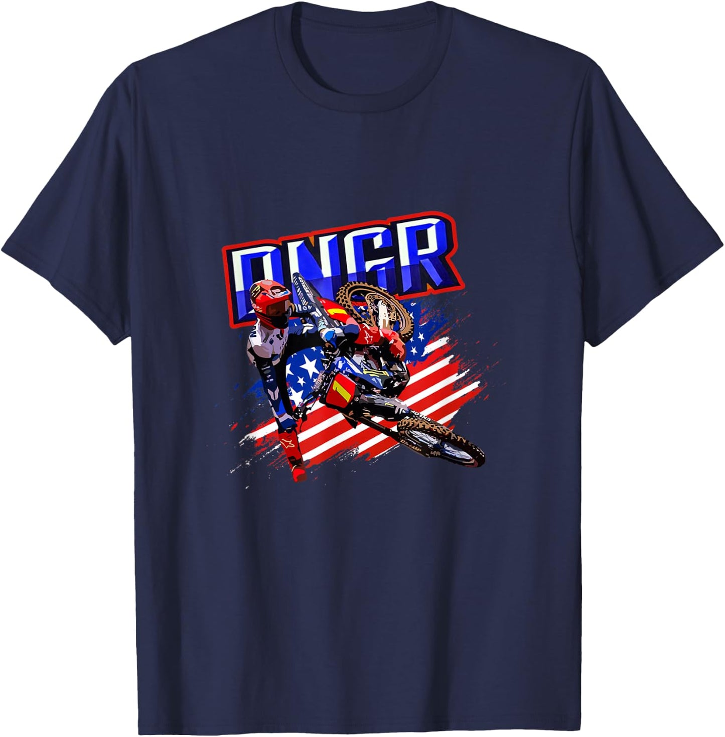 Super-Motocross Haiden-Deegs-Danger 2024 2025 T-Shirt - T-Shirt | Navy
