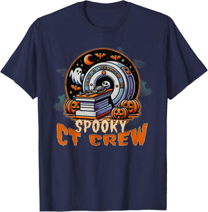 Halloween CT Tech CT Technologist Halloween Rad Tech T T-Shirt - T-Shirt | Navy