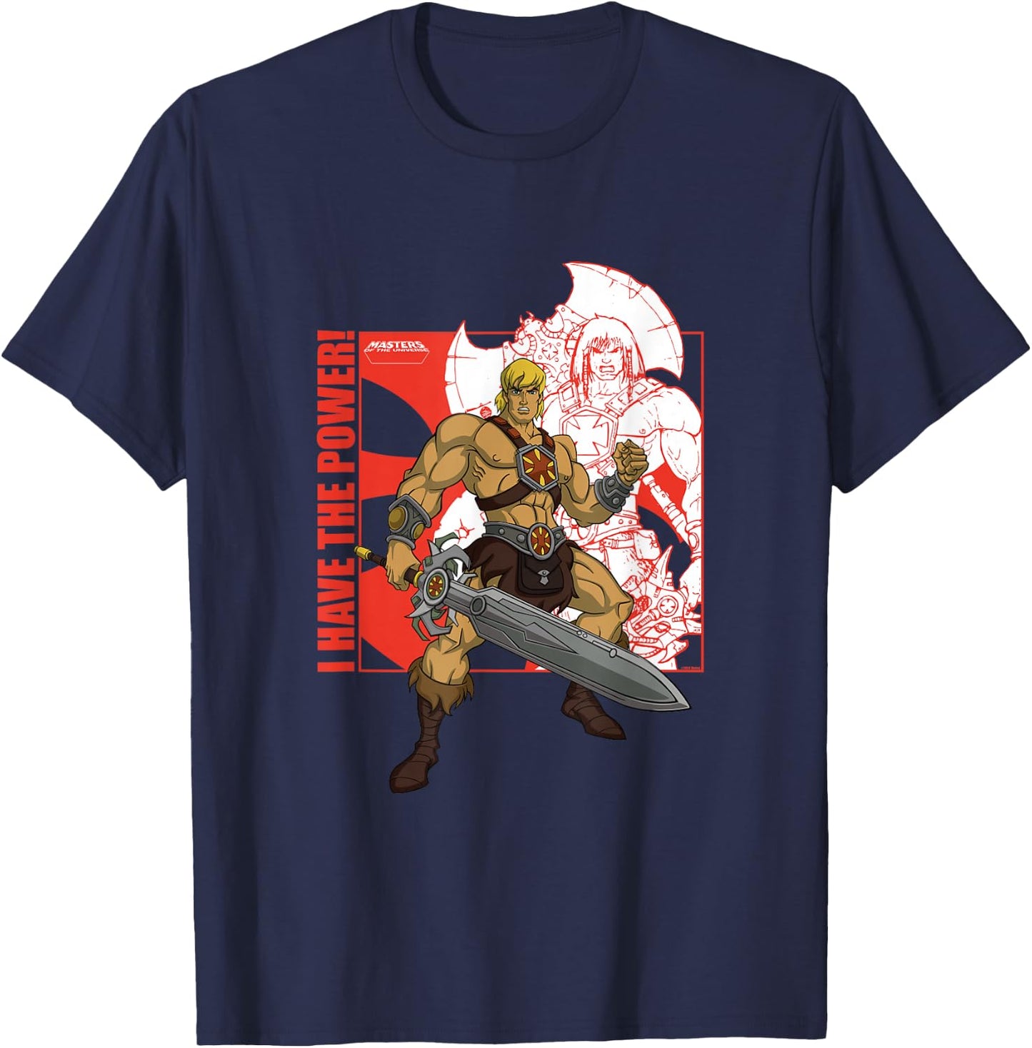 Masters of The Universe - I Have The Power T-Shirt - T-Shirt | Navy