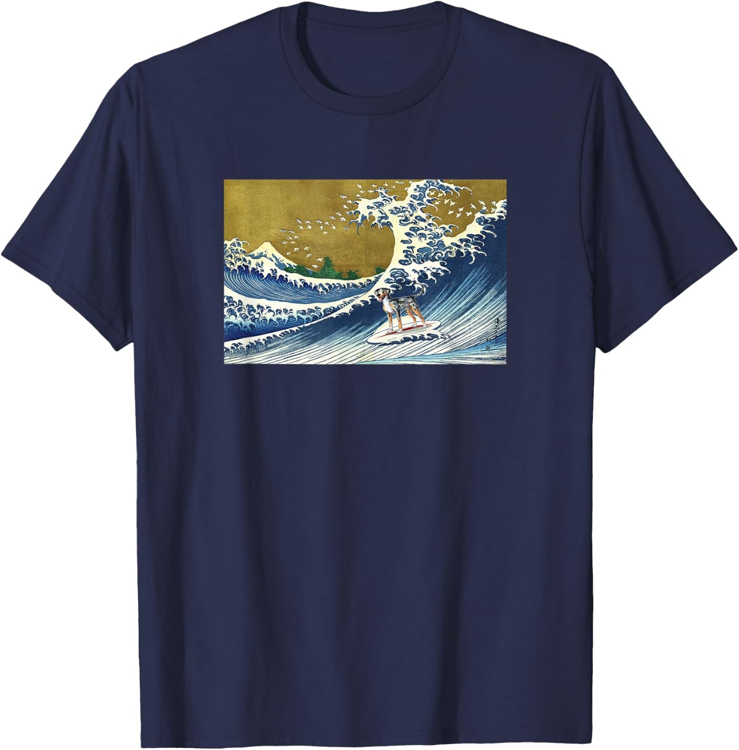 Catahoula Leopard Dog T-Shirt - T-Shirt | Navy