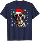 Catahoula Christmas Catahoula Leopard Dog Xmas Party T-Shirt - T-Shirt | Navy
