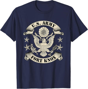 Fort Knox US Army Base Knox Kentucky Army Base KY Gifts T-Shirt - T-Shirt | Navy