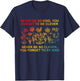 Never Be So Kind You Forget To Be Clever Vintage Quote T-Shirt - T-Shirt | Navy