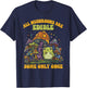 ALL MUSHROOMS ARE EDIBLE SOME ONLY ONCE Funny design T-Shirt - T-Shirt | Navy