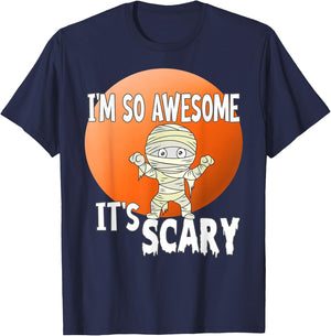 Halloween, I'm So Awesome It's Scary T-Shirt - T-Shirt | Navy