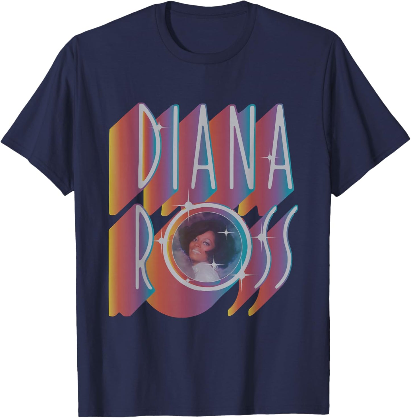 Diana Ross - In Lights T-Shirt - T-Shirt | Navy