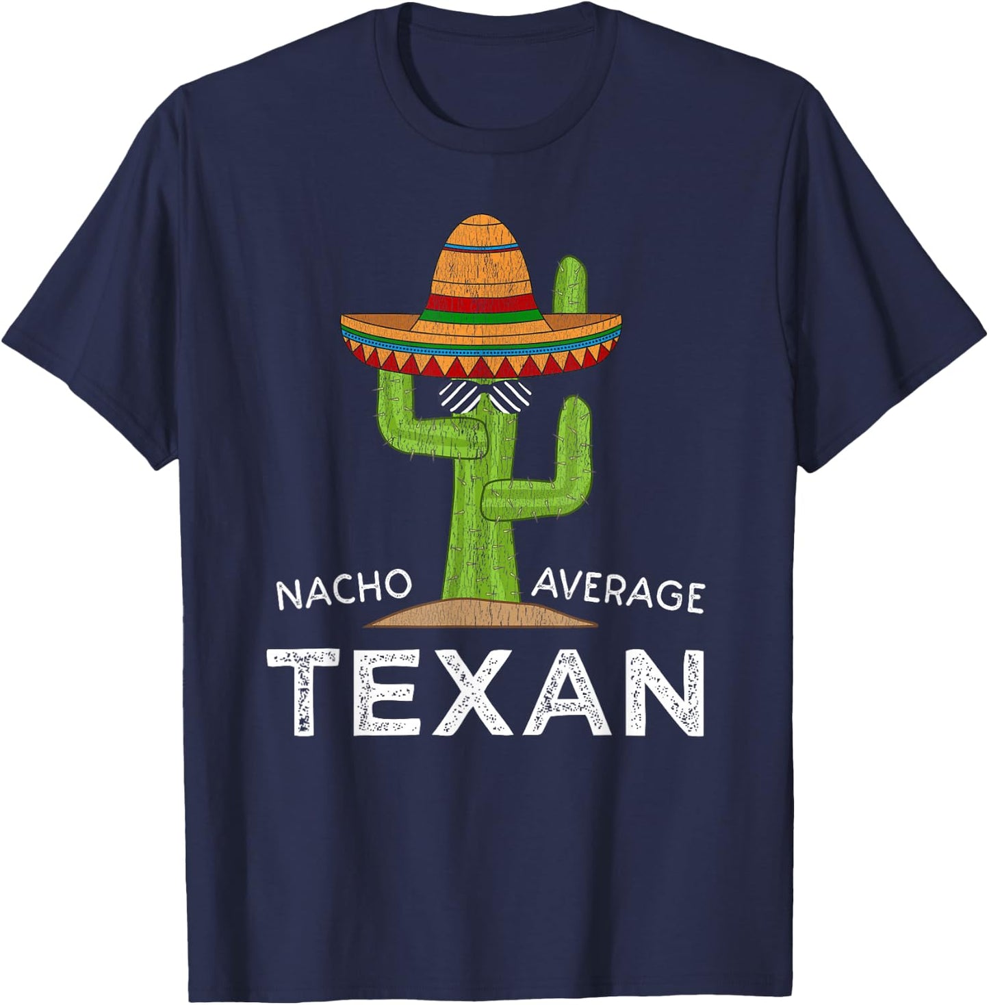 Fun Native Texan Humor | Funny Saying Home Texas T-Shirt - T-Shirt | Navy