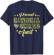 Proud National Guard Aunt Dog Tags Heart Military Auntie Men Women T-Shirt - T-Shirt | Navy