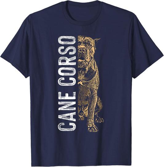 Cane Corso Dog Lover Italian Cane Corso Women T-Shirt - T-Shirt | Navy