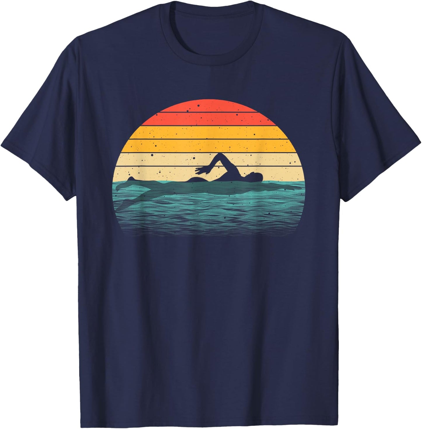 Swimming Gift Women Boys Girls Swimmer Swim Coach T-Shirt - T-Shirt | Navy