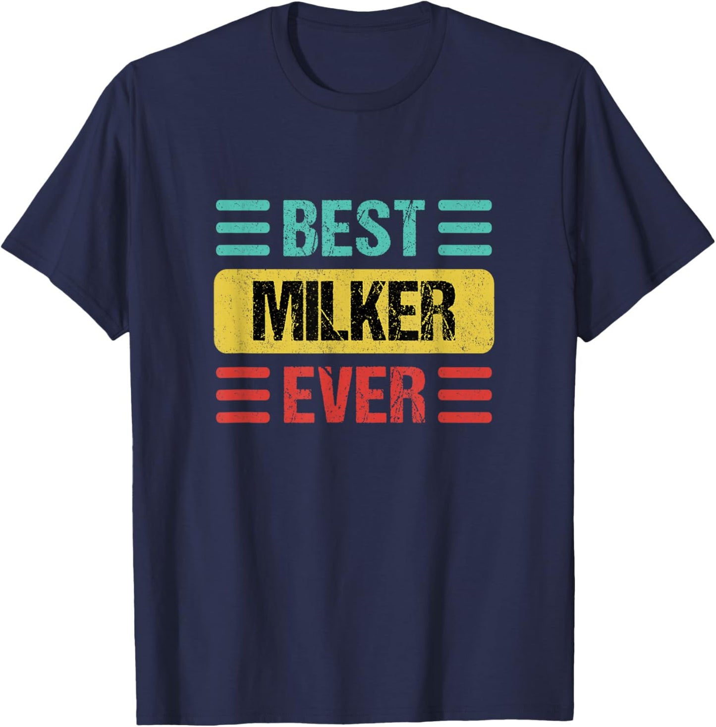 Milker T-Shirt - T-Shirt | Navy