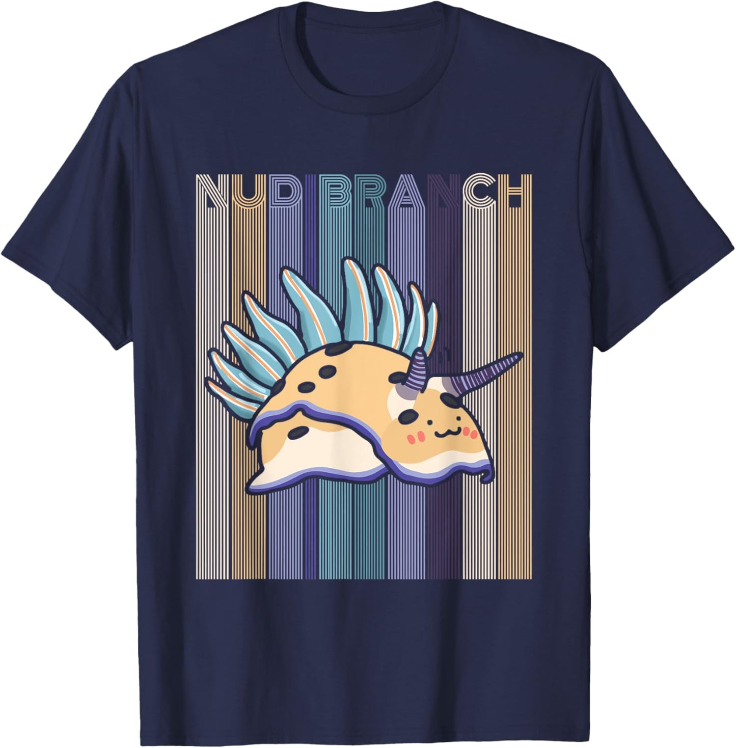 NUDIBRANCH Design for a Nudibranch expert T-Shirt - T-Shirt | Navy