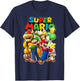 Super Mario Originals Group Shot T-Shirt - T-Shirt | Navy